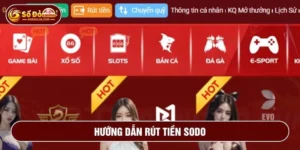 Hướng dẫn rút tiền SODO