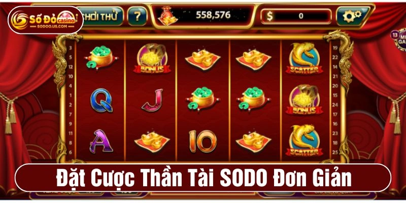 Chọn tiền vốn và đặt cược Thần Tài SODO chờ đợi may mắn mỉm cười